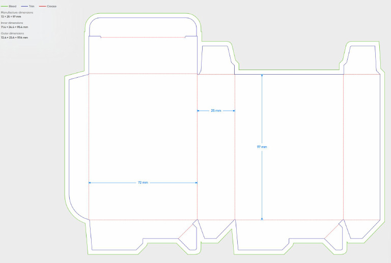 Diecut Box Layout | PDF