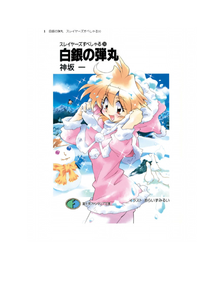 Slayers Special Volume 30 English Fan Translation | PDF