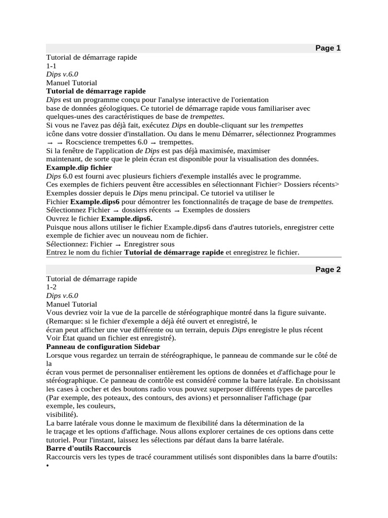 Tuto Dips | PDF
