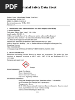 Tobacco 201 Material Safety Data Sheet | PDF | Toxicity