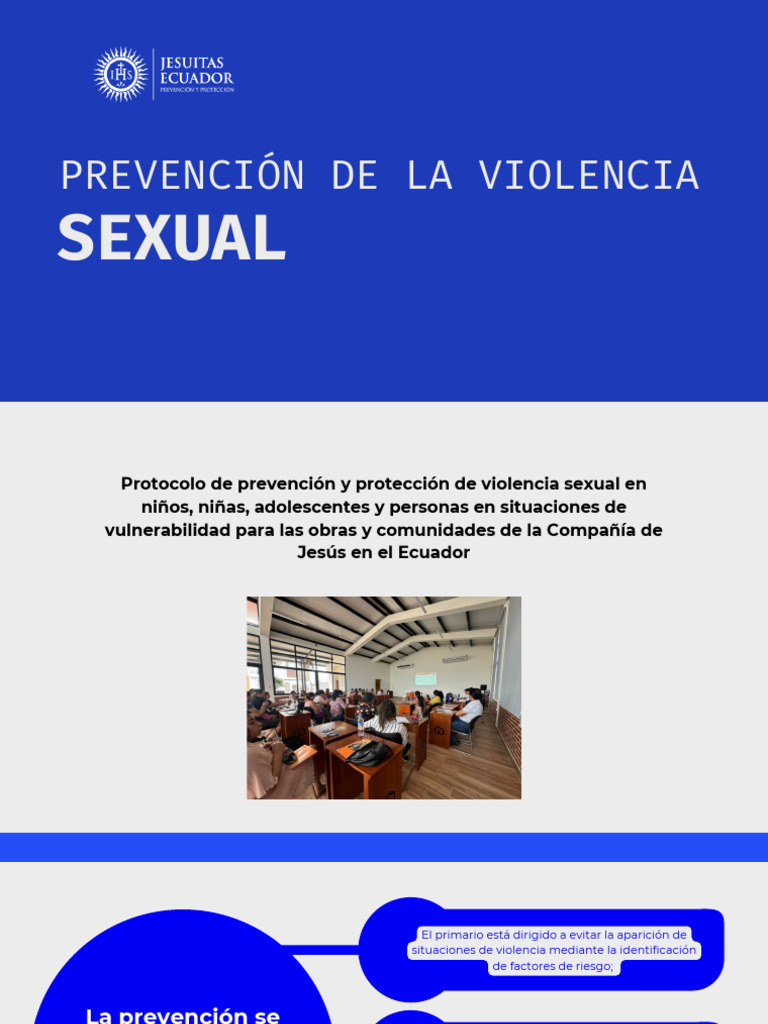 ¿Que Es Prevencion de Violencia Sexual Tema 1 | PDF | Violencia ...