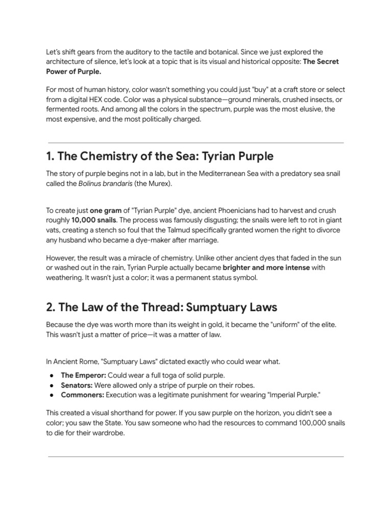 The Secret Power of Purple | PDF