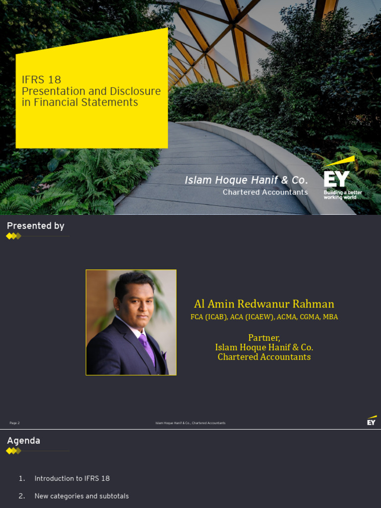 IFRS 18 - An Introduction | PDF | Expense | Income