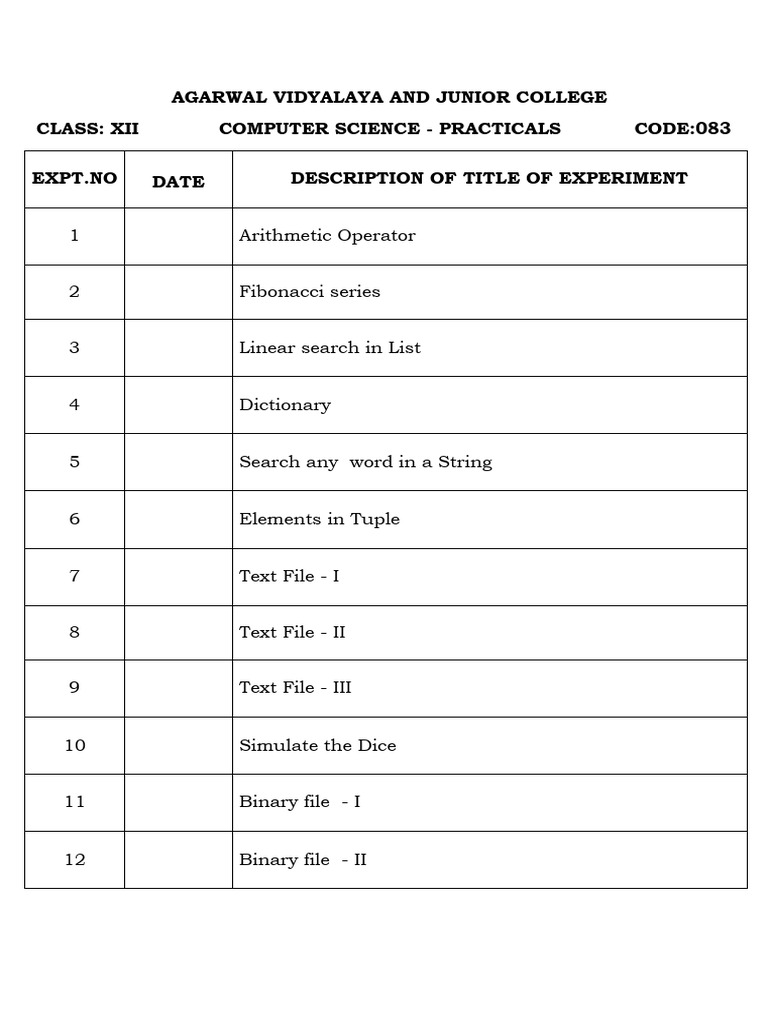 XII A Practicals (16-24) - 2024-25 | PDF | Table (Database) | Sql