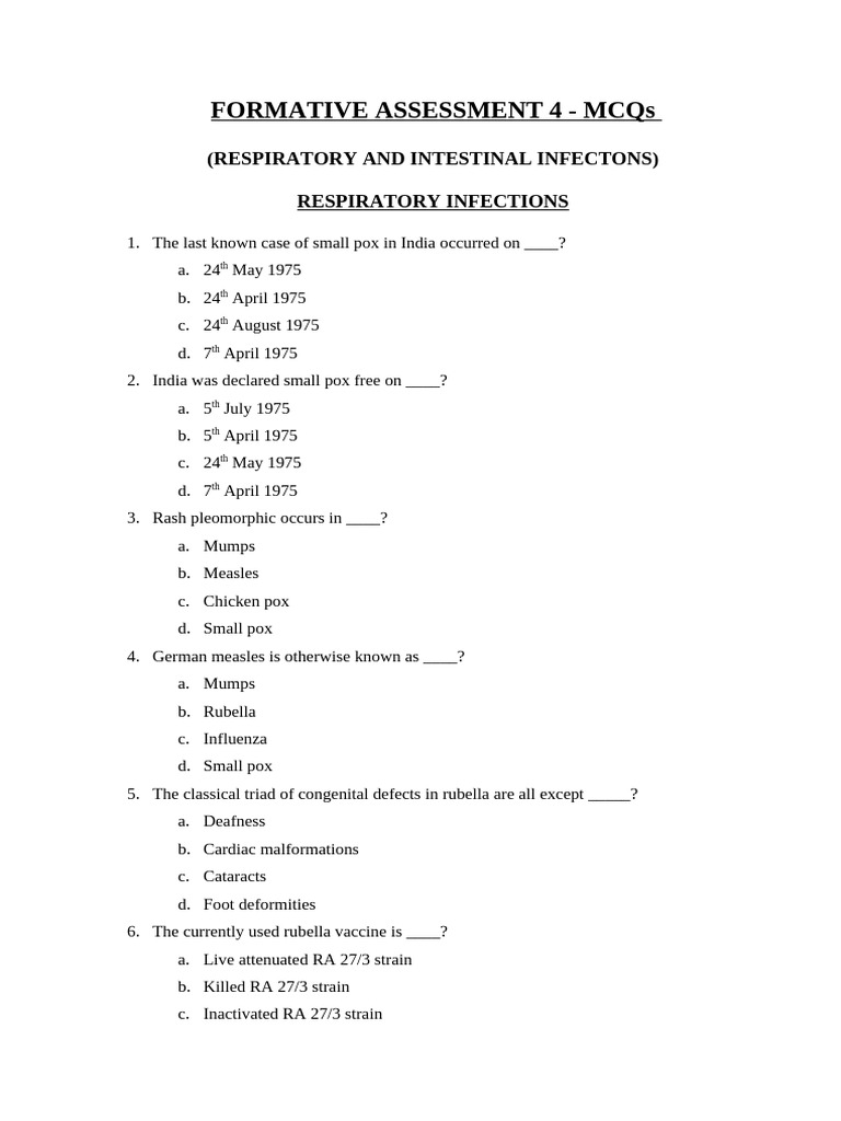 Fa 4 Preparatory Questions MCQ With Answers | PDF