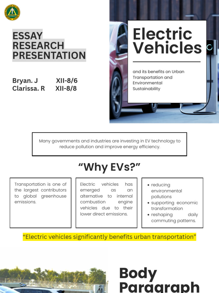 Electric Vehicles | PDF