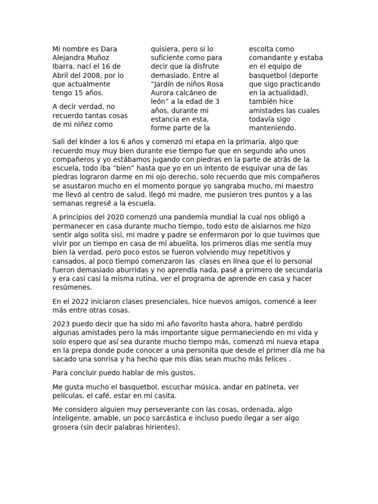 Autobiog Rafi A | PDF