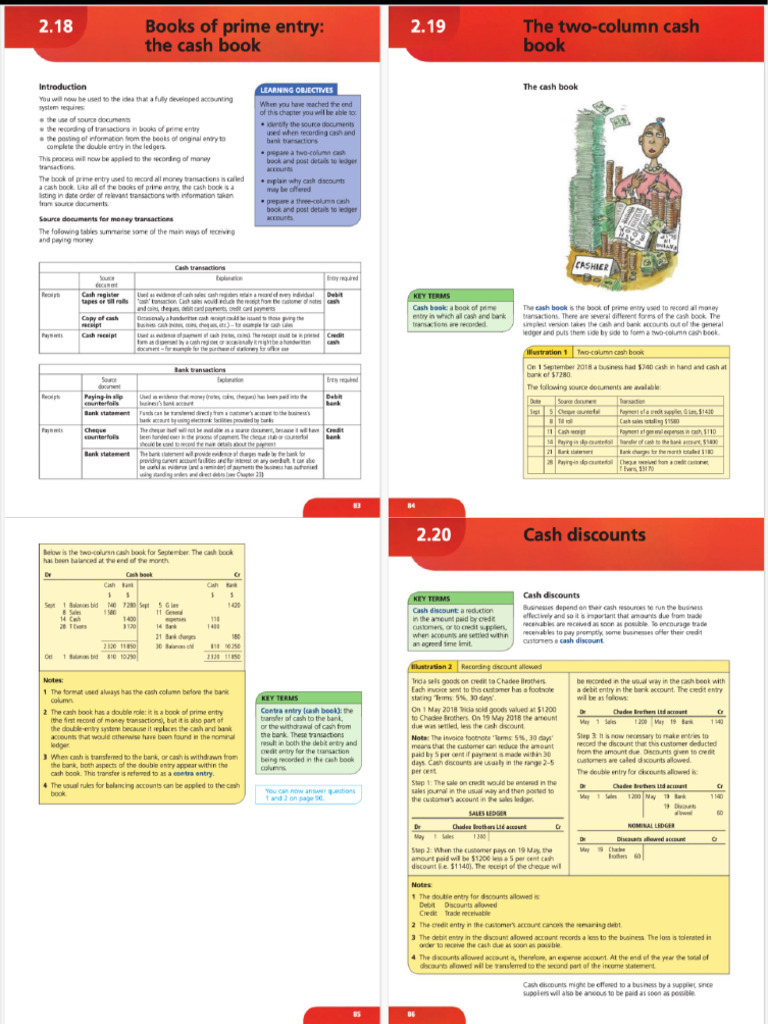 Cash Book and Petty Cash Book | PDF