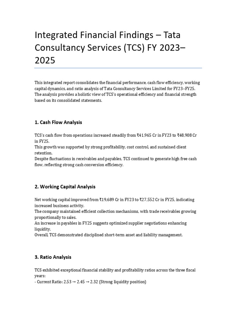 Audit Report & Integrated Findings | PDF