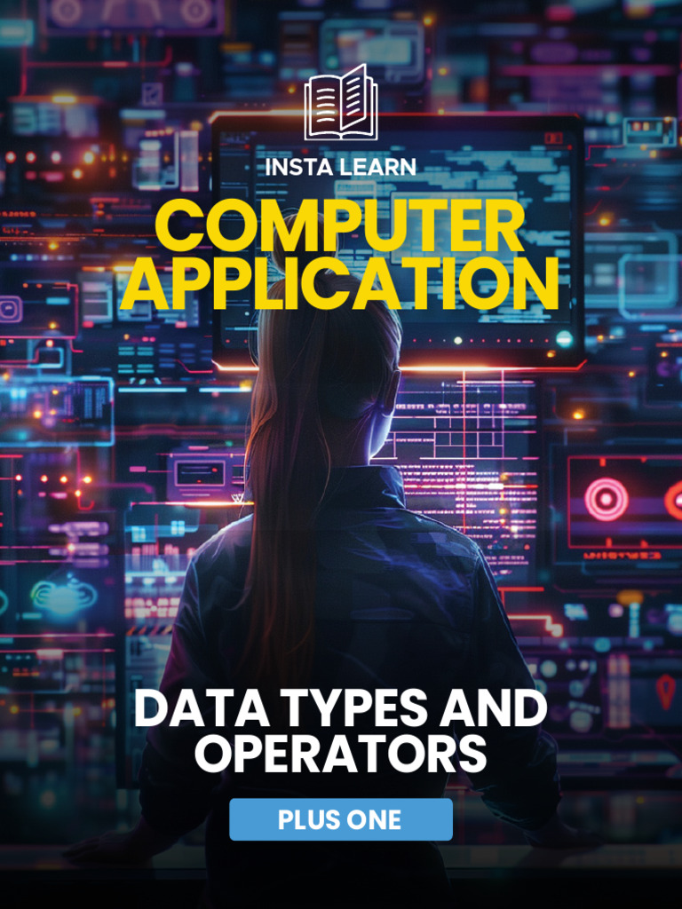Data Types and Operators - Insta Learn - PDF | PDF | Data Type ...