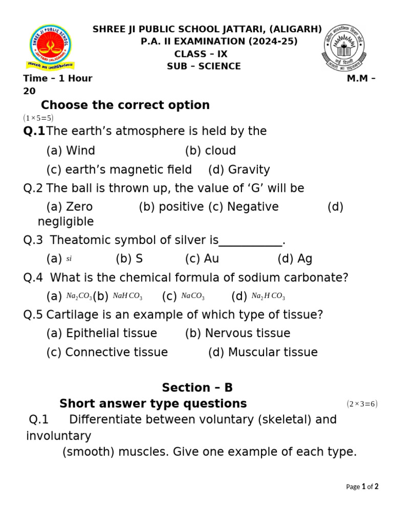 9th Science | PDF