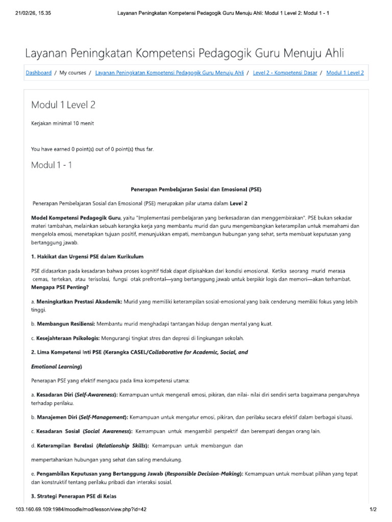 Modul 2 LVL 1 | PDF