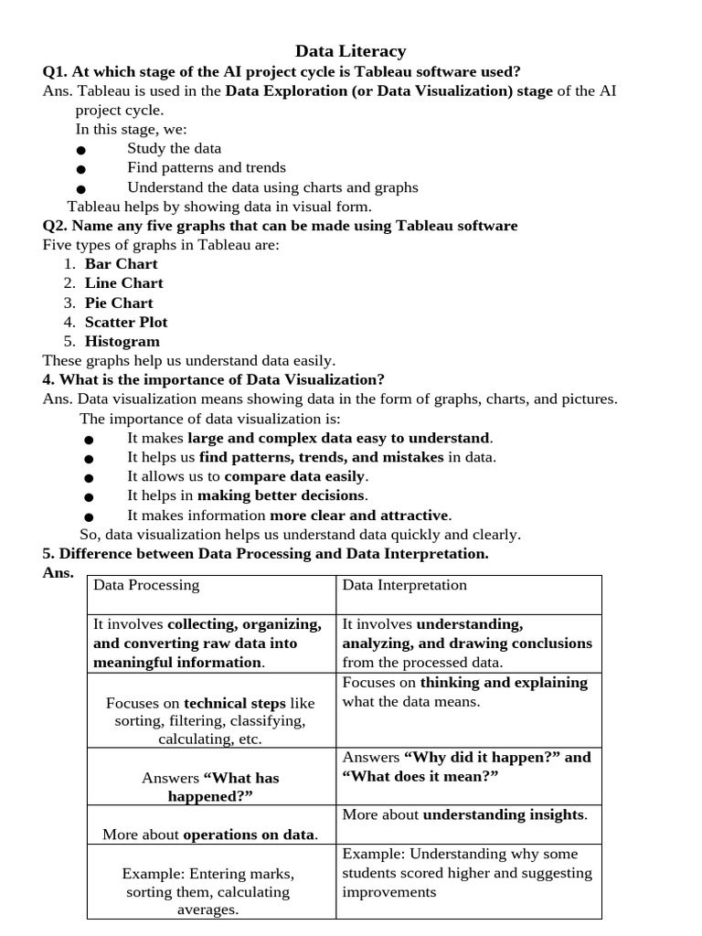 Unit 2 Data Literacy - 20260219 - 131241 | PDF