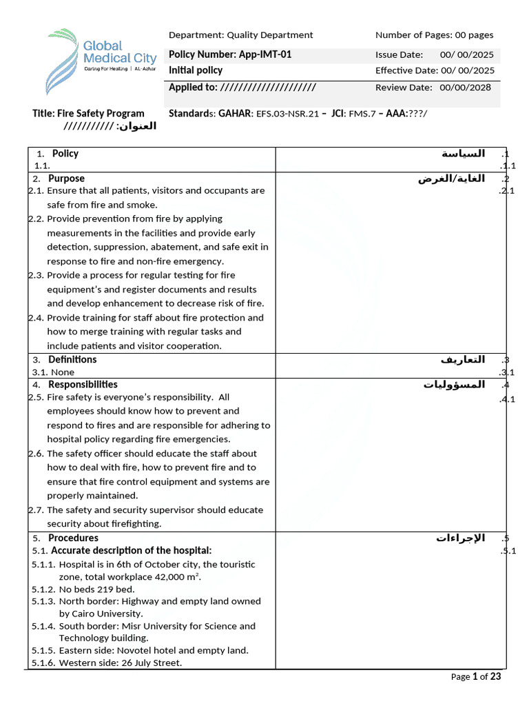 Fire Safety Program NEW | PDF | Fires | Fire Sprinkler System
