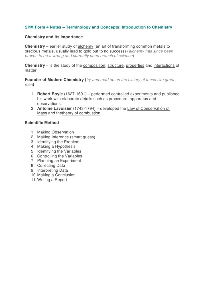 Introduction to Chemistry Basics | PDF