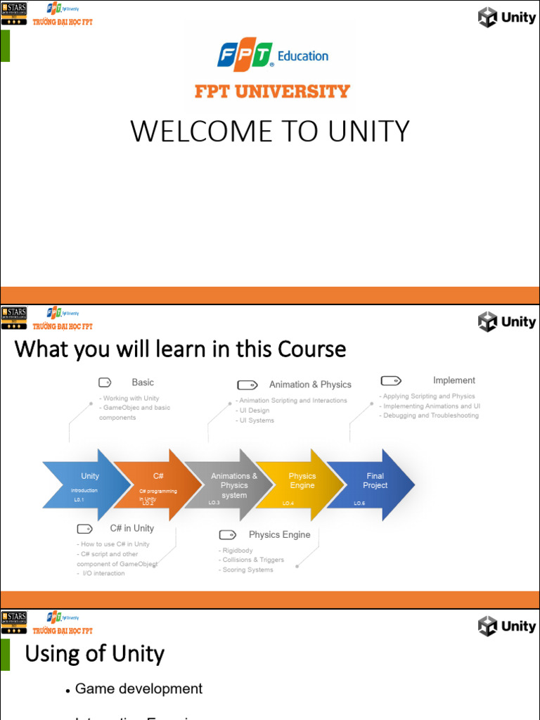 1.1 Introduction To Unity Interface and Navigation | PDF | Unity (Game ...