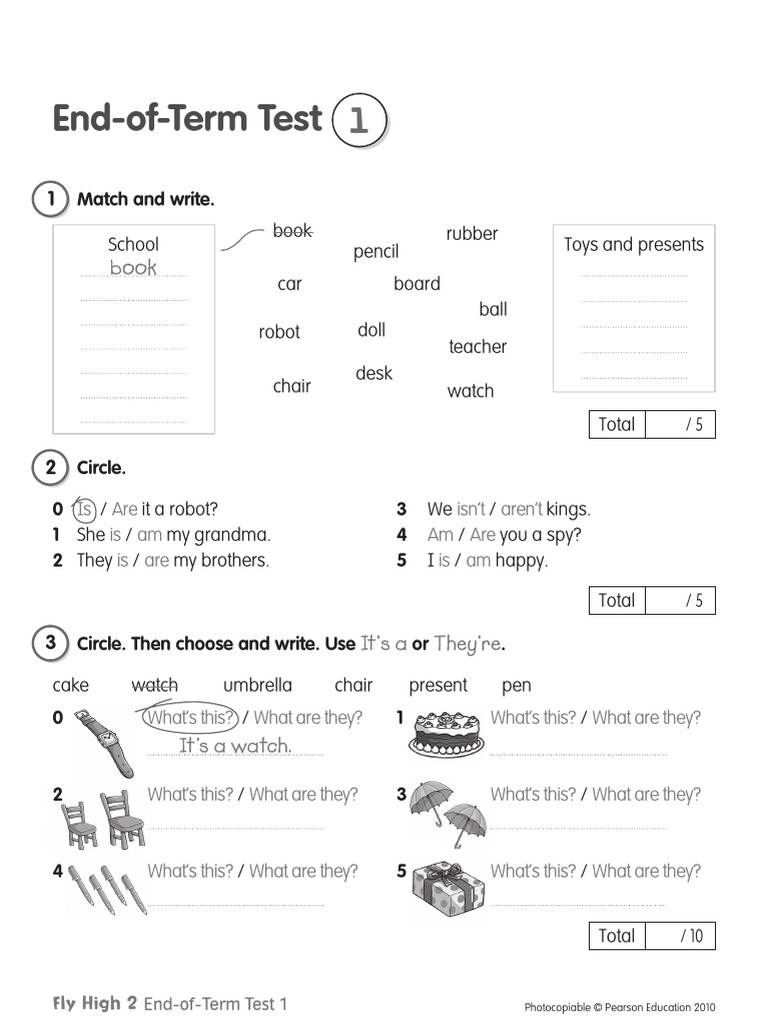 End of Term Test 1 | PDF