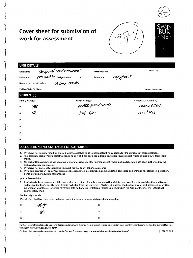 Part 1 Sample | PDF