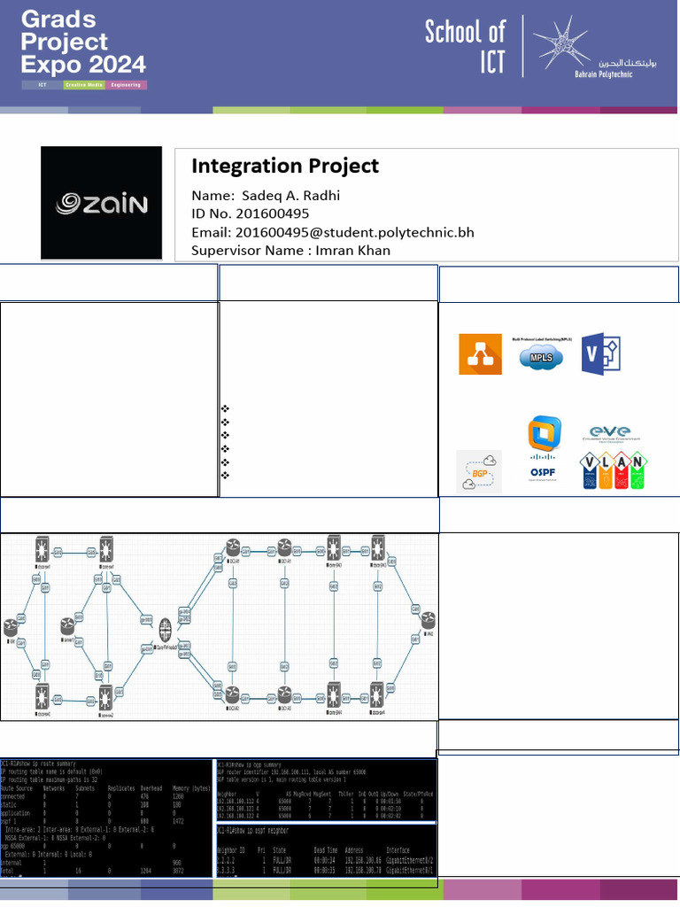 ICT Poster Template 201600495 | PDF | Scalability | Computing