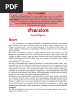 Geppettin Race Features and Abilities | PDF | Law