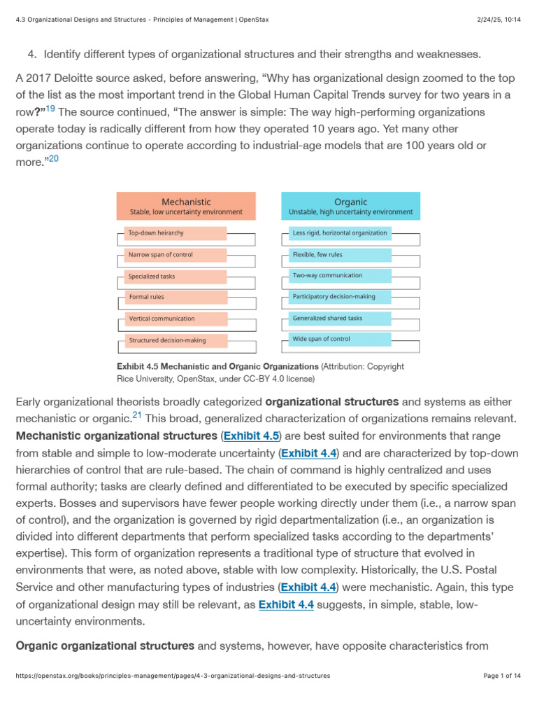 4.3 Organizational Designs and Structures - Principles of Management ...