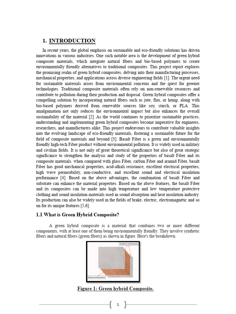 Final Project Report | PDF | Composite Material | Fiberglass
