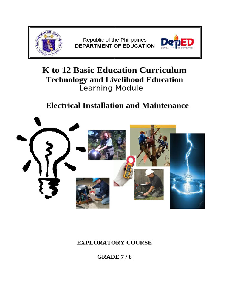 Final Castillo Module 1 Tle Ia Electrical 7 8 | PDF