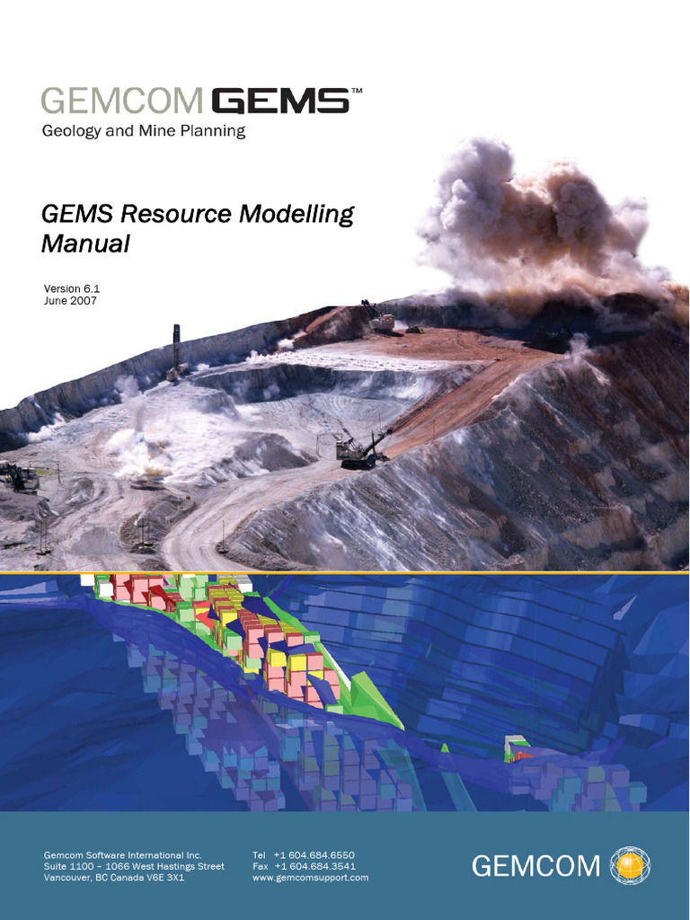 GEMS ResourceModelling Cover | PDF