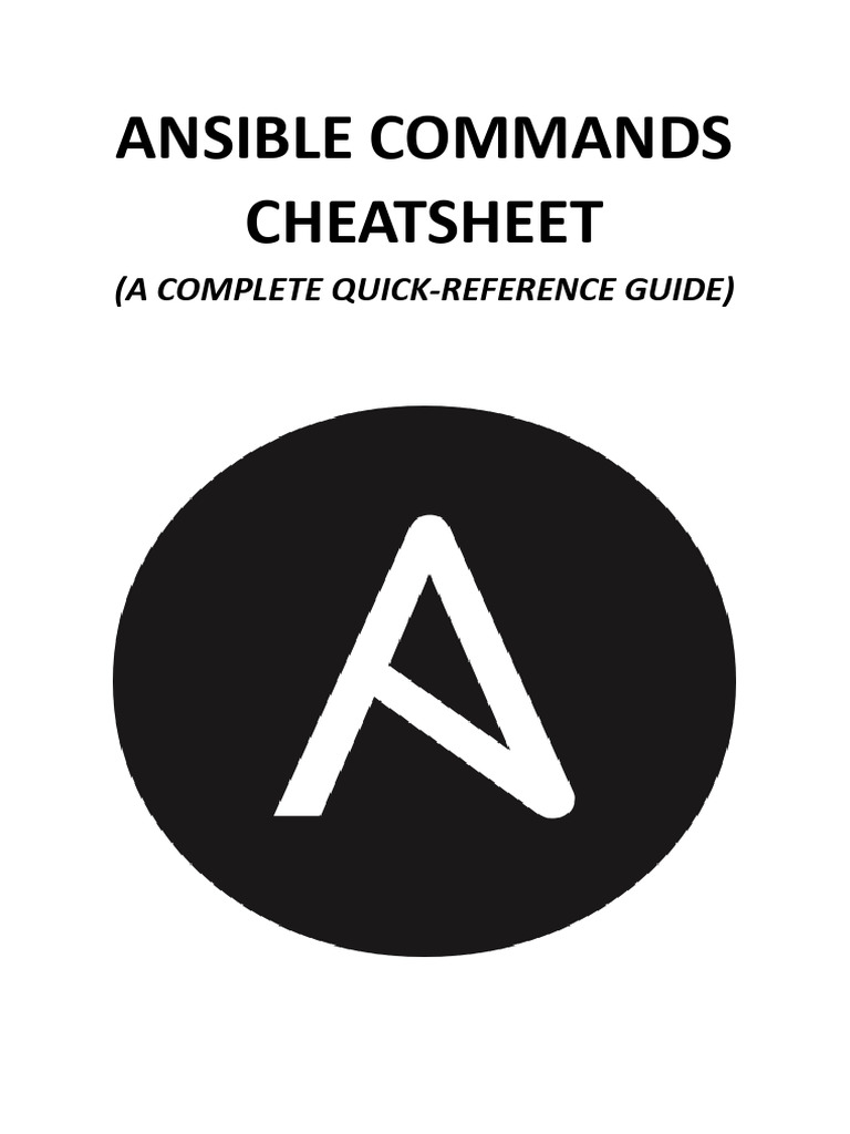 Ansible Cheat | PDF | Sudo | Software