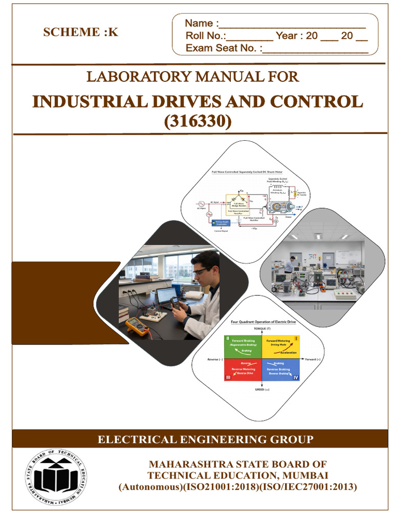 316330-Industrial Drives and Control With Front Page | PDF | Electric ...