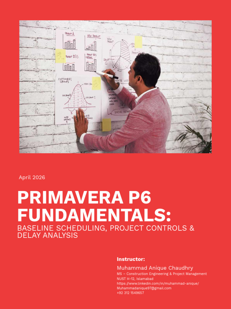 Primavera P6 Course Curriculum | PDF | Project Management