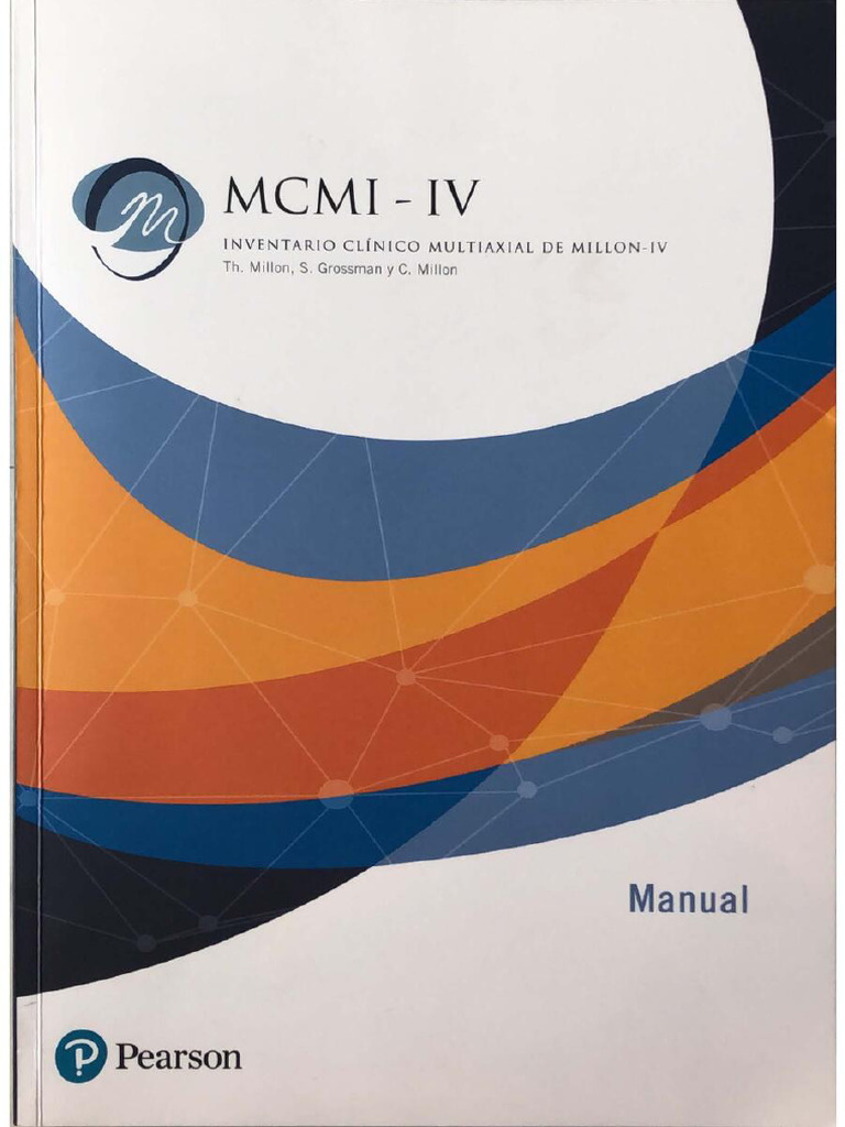 MCMI-IV, Inventario Clínico Multiaxial de MilIon-IV | PDF | Manual ...