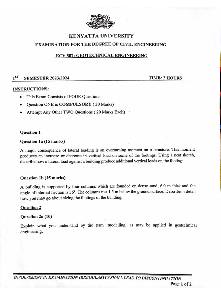 2023 Ecv Past Papers | PDF