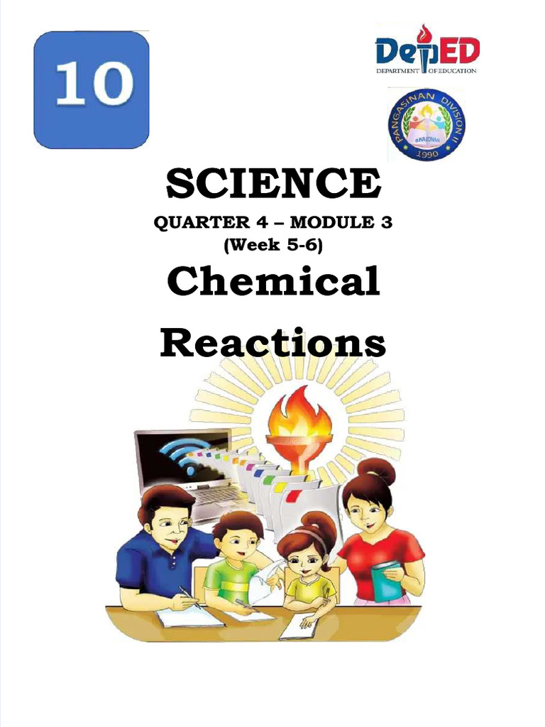 PDF Science 10 q4 Module 3 Compress | PDF | Chemical Reactions ...