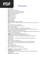 Florida ELL Codes and Acronyms Guide | PDF