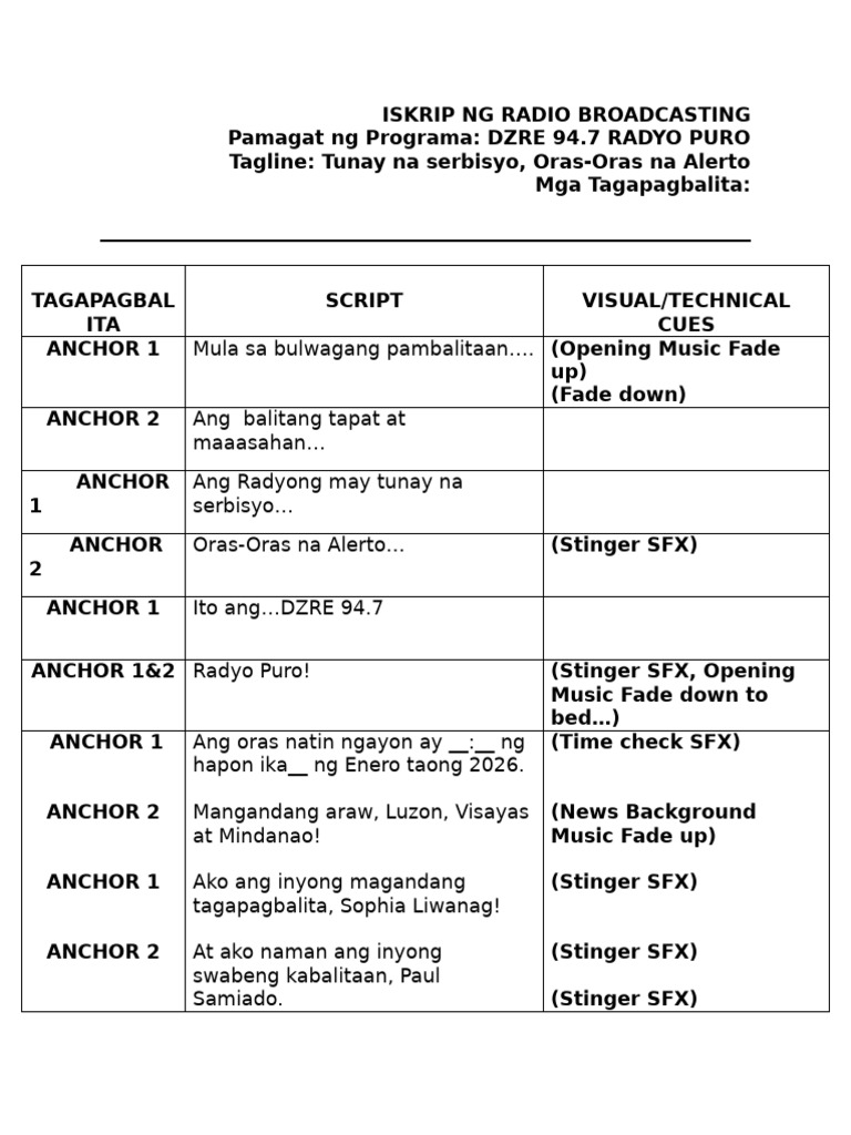 RB Script New Layout | PDF