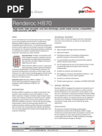 Renderoc HB40 Technical Data Sheet | PDF | Concrete | Composite Material
