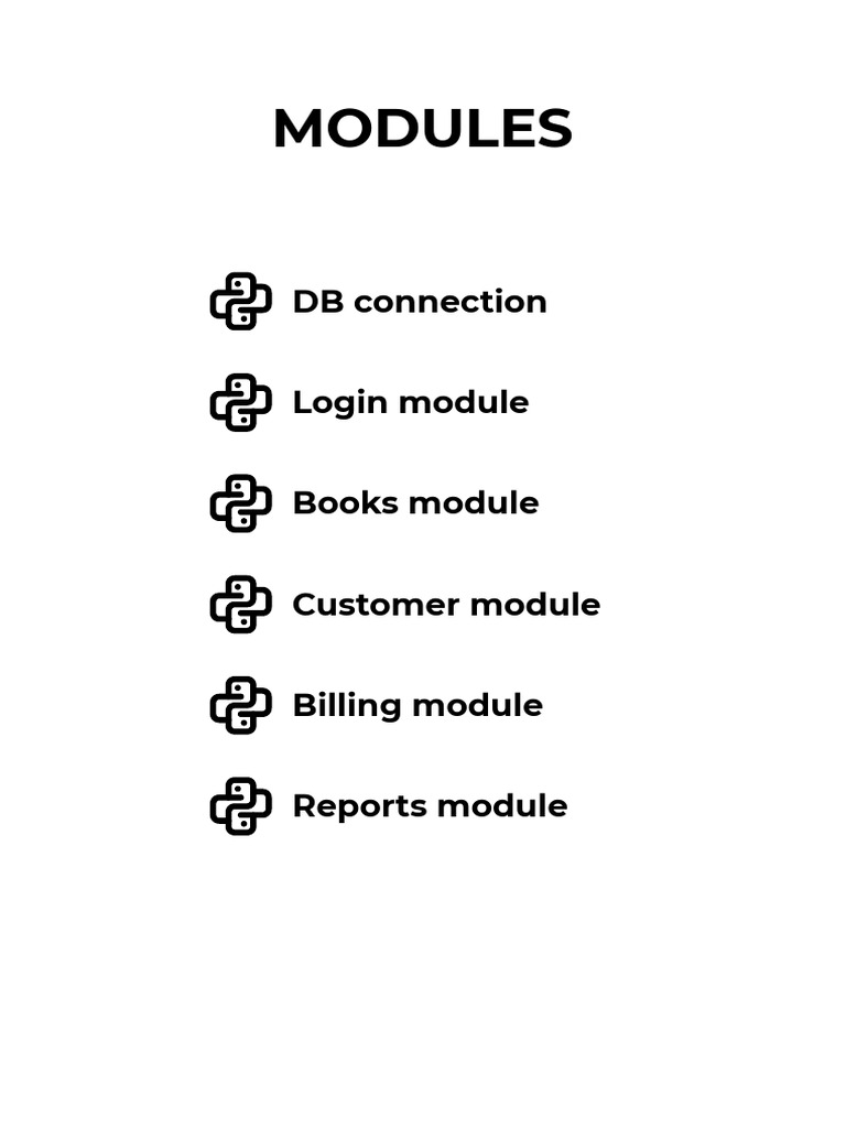 Modules | PDF