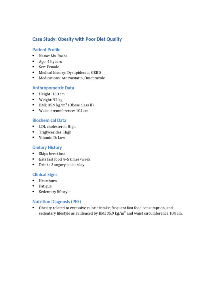 Case Study Model Answer | PDF