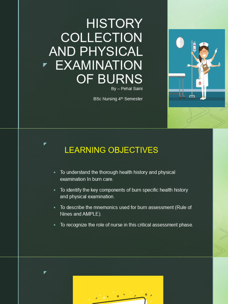 History and Physical Exam of Burns | PDF | Burn | Shock (Circulatory)