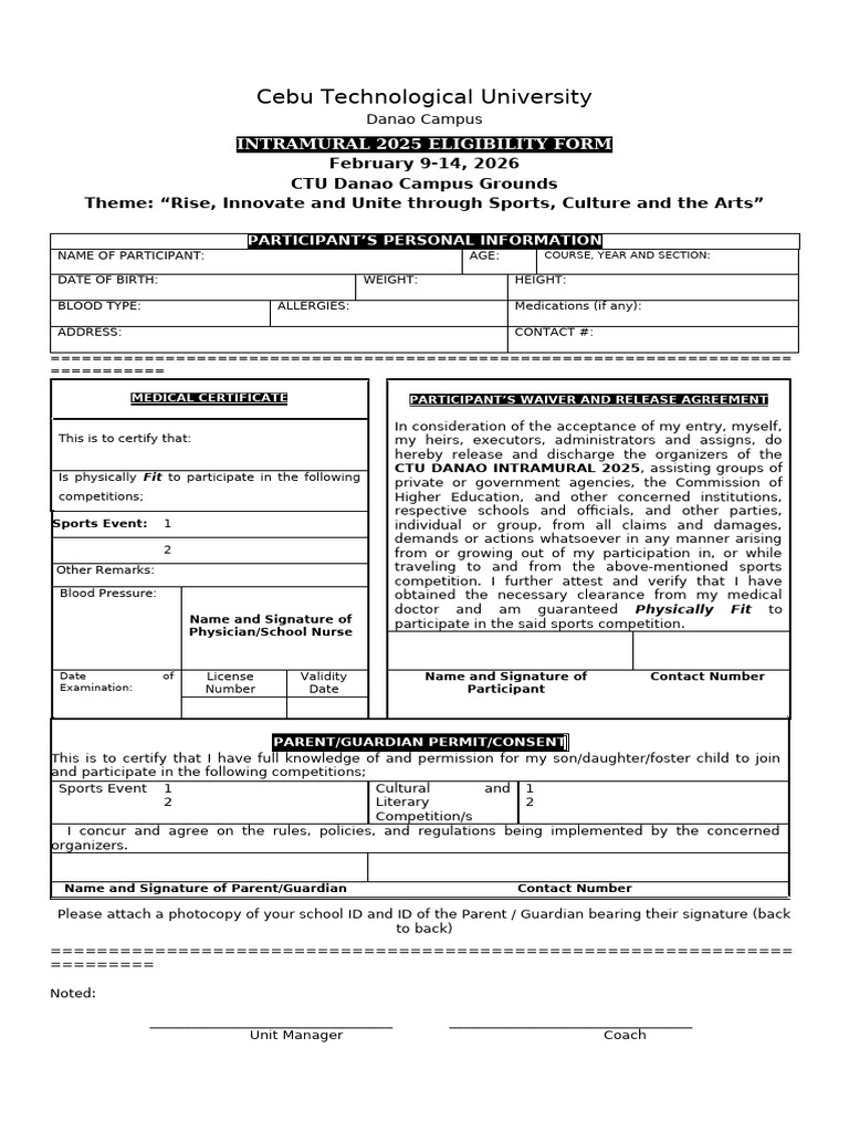 Form 3 Eligibility Form 3 in 1 2025 | PDF