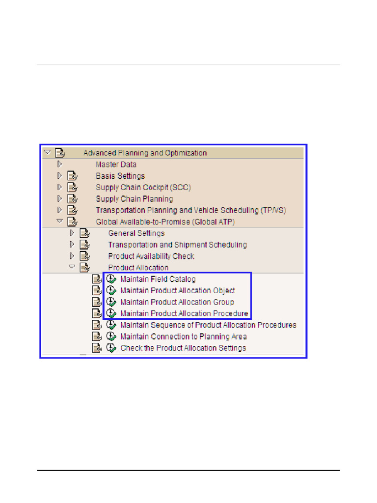 GATP Product Allocation Settings | PDF | Software Engineering ...
