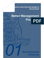 Better Management Practices Environmental Scanning - 20 May 2004