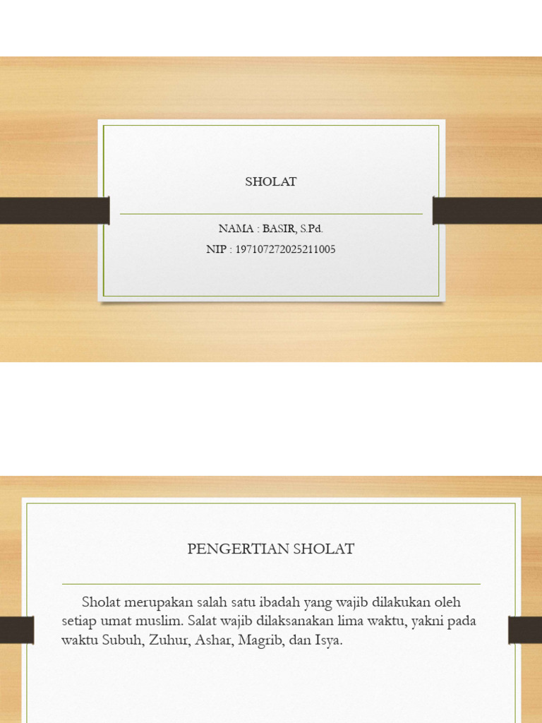 Sholat | PDF