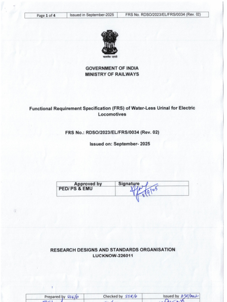 Frs - 0034 - Rev 02 For Wlu | PDF