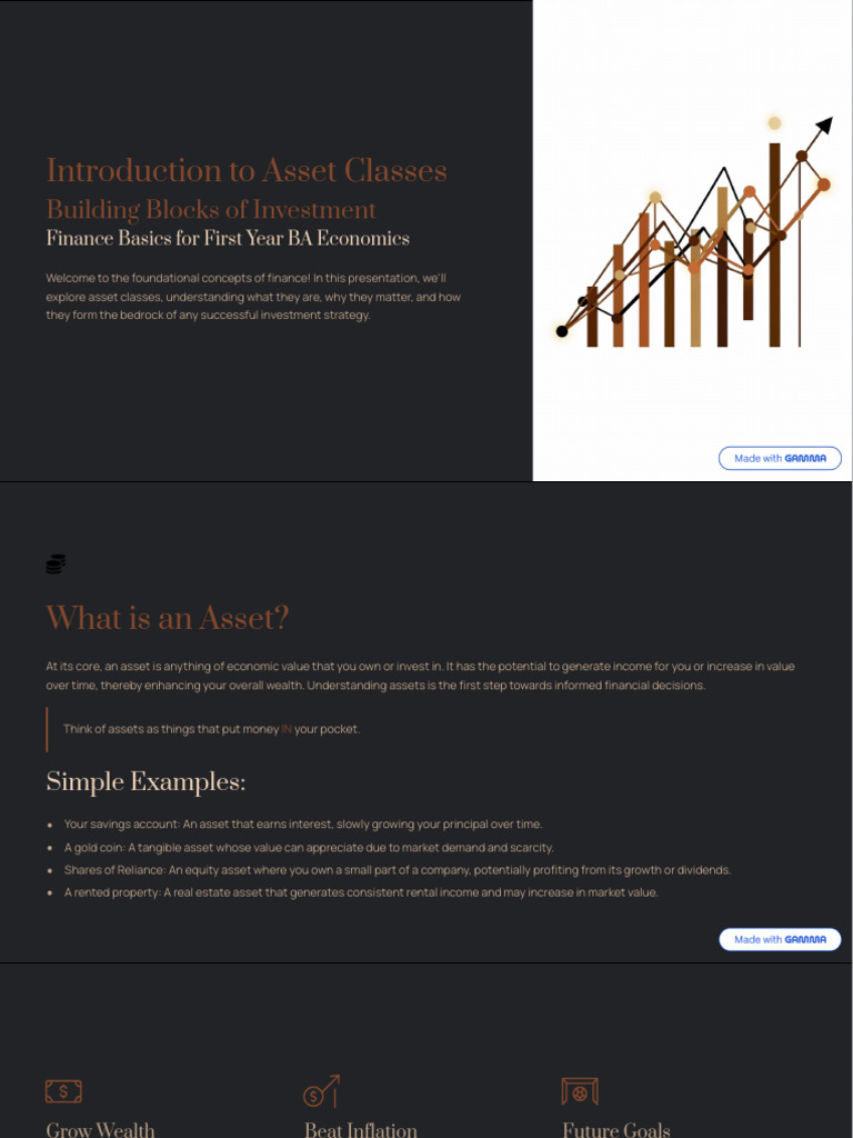 Introduction To Asset Classes | PDF | Stocks | Loans