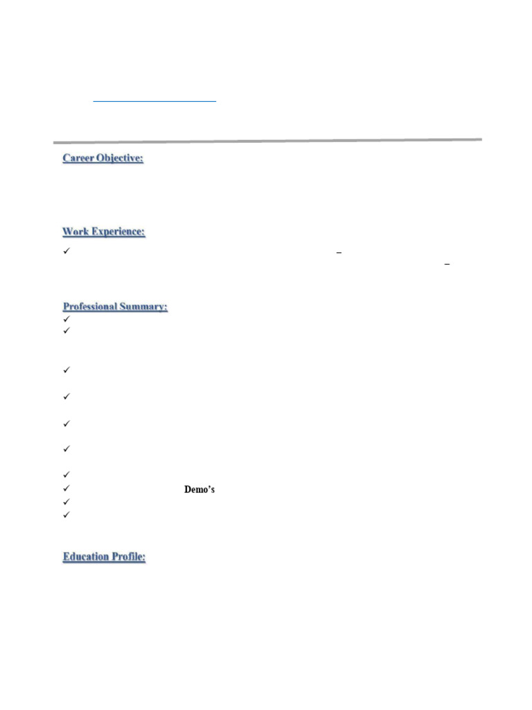 Vinay Resume Soft Testing | PDF | Software Testing | Systems Engineering