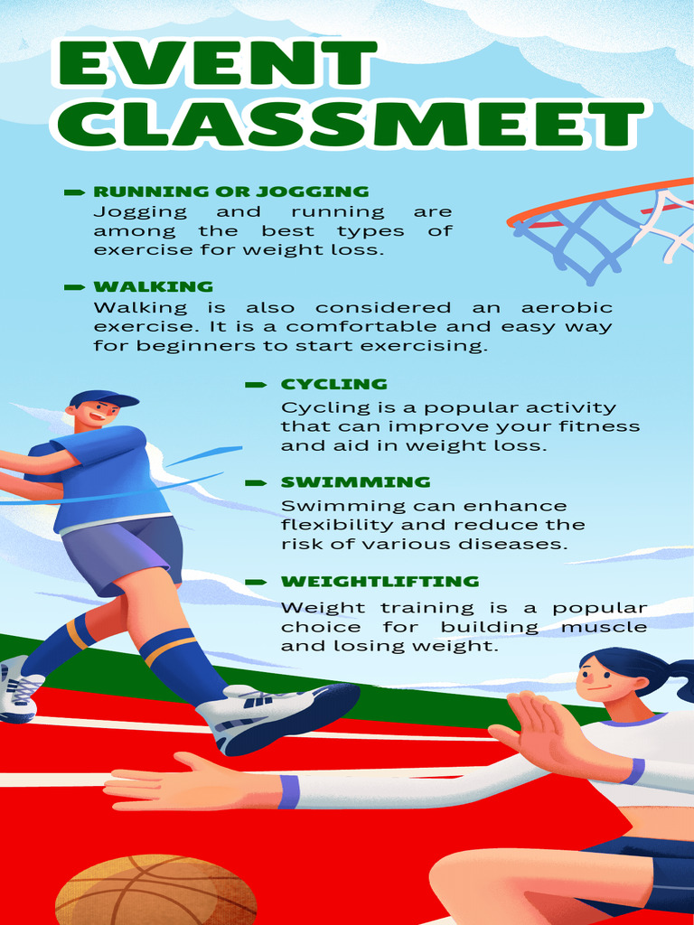 Blue Illustration Type of Exercise Infographic - 20260209 - 205705 ...