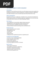 Mastering Spring Boot Essentials | PDF