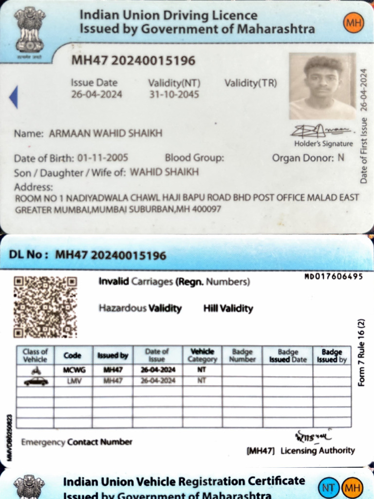 Vehicle Documents | PDF